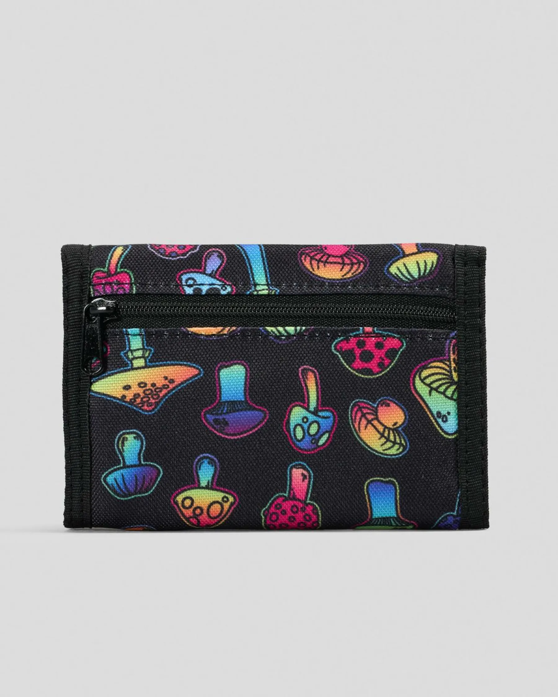 Wallets|Wallets*Sanction Trippin Trifold Wallet Black