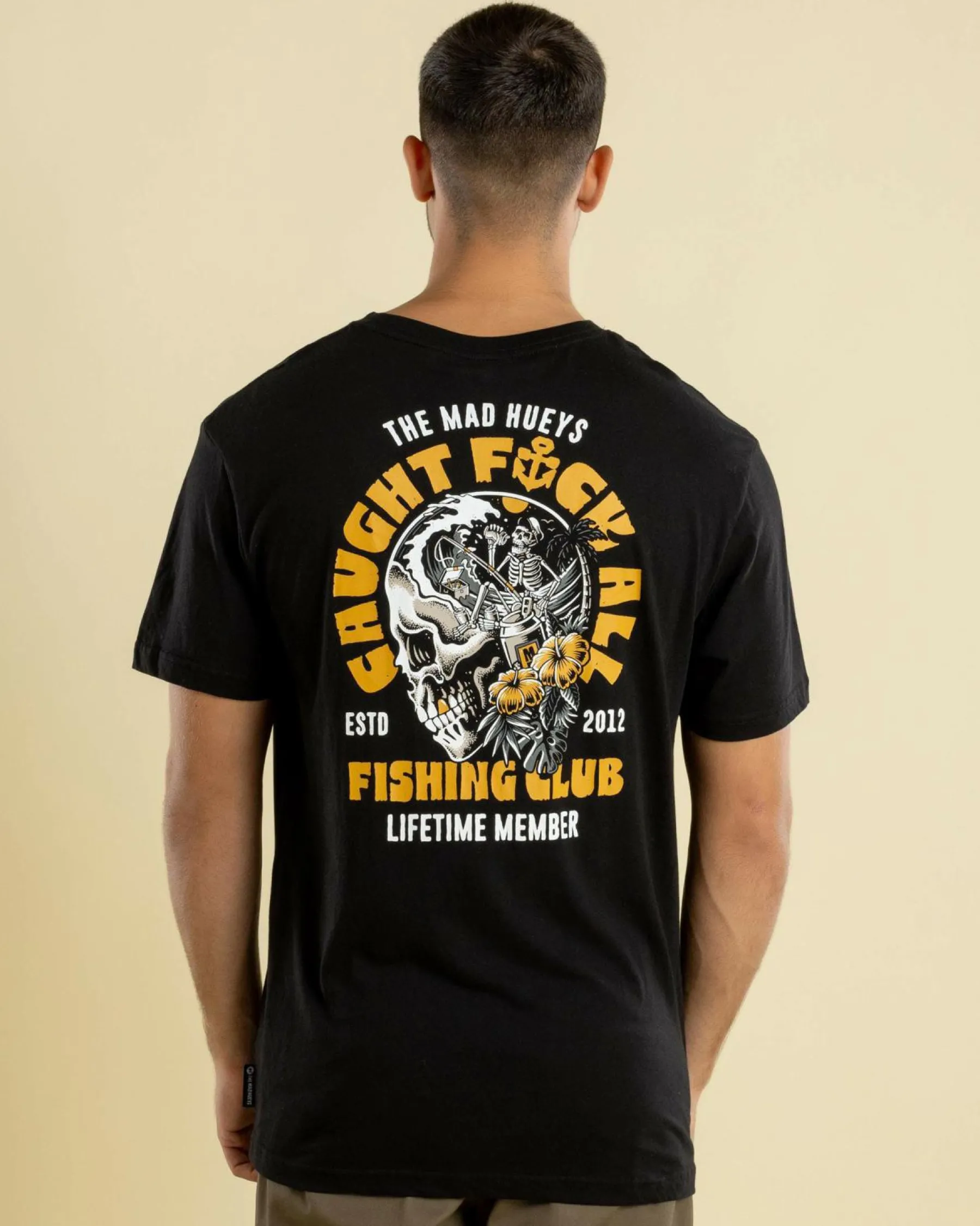 Tops & T-Shirts*The Mad Hueys Tropic Caught Fk All T-Shirt Black