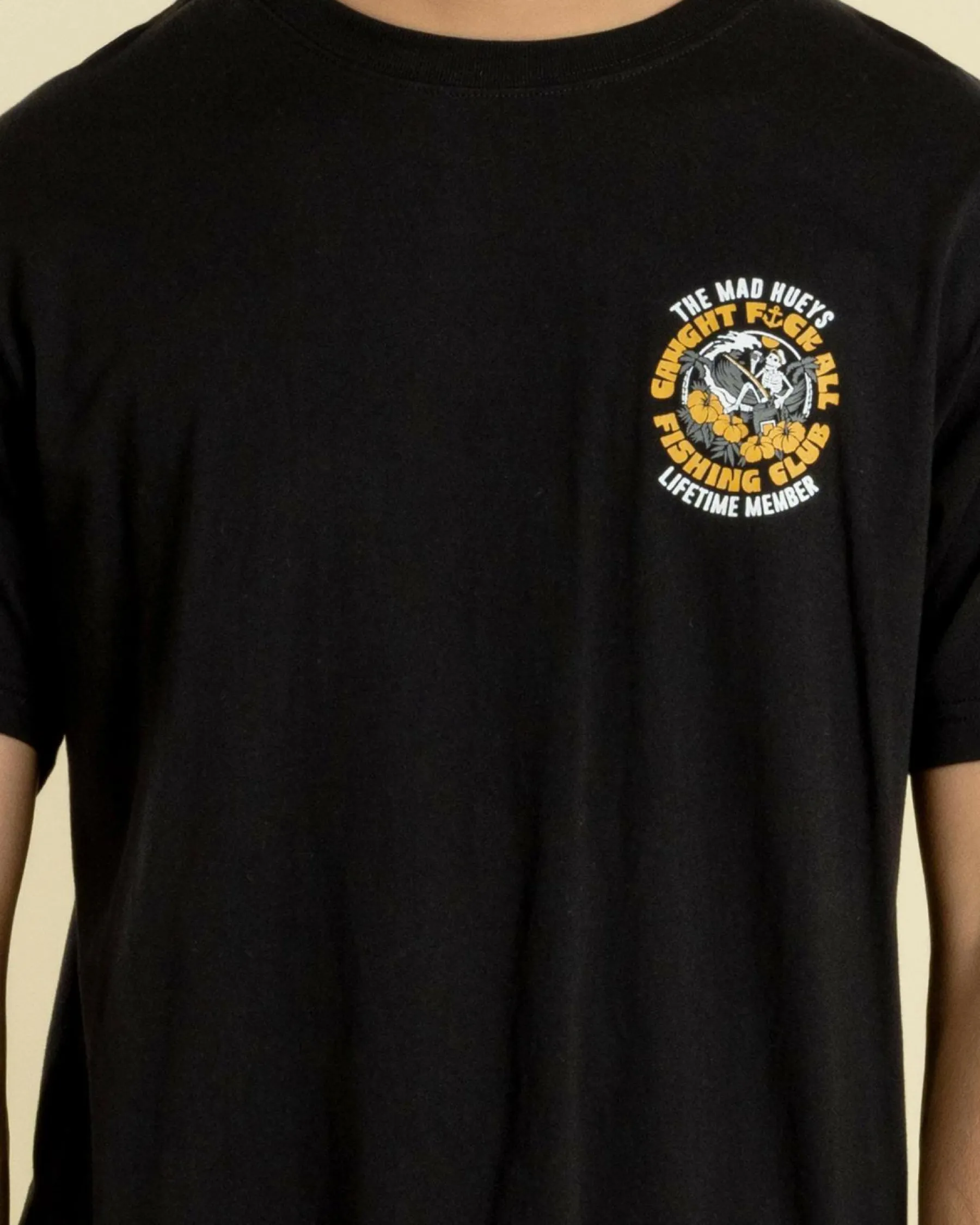 Tops & T-Shirts*The Mad Hueys Tropic Caught Fk All T-Shirt Black
