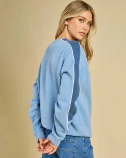 Jumpers & Hoodies*Rusty Two Timer Crewneck Sweatshirt Glacier Lake
