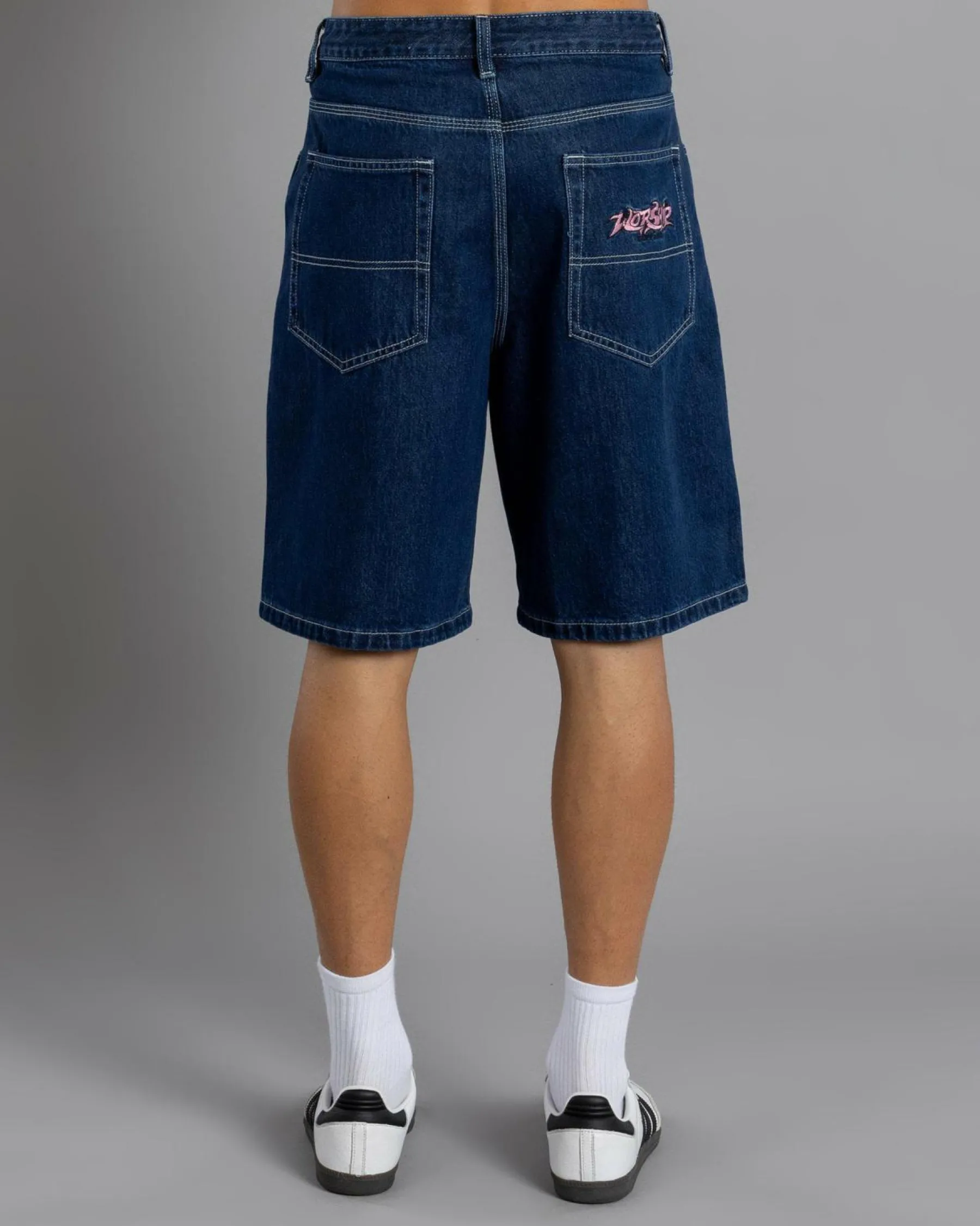 Denim|Shorts & Bottoms*Worship Supplies Vanity Big Dawg Jean Shorts Bpm Blue