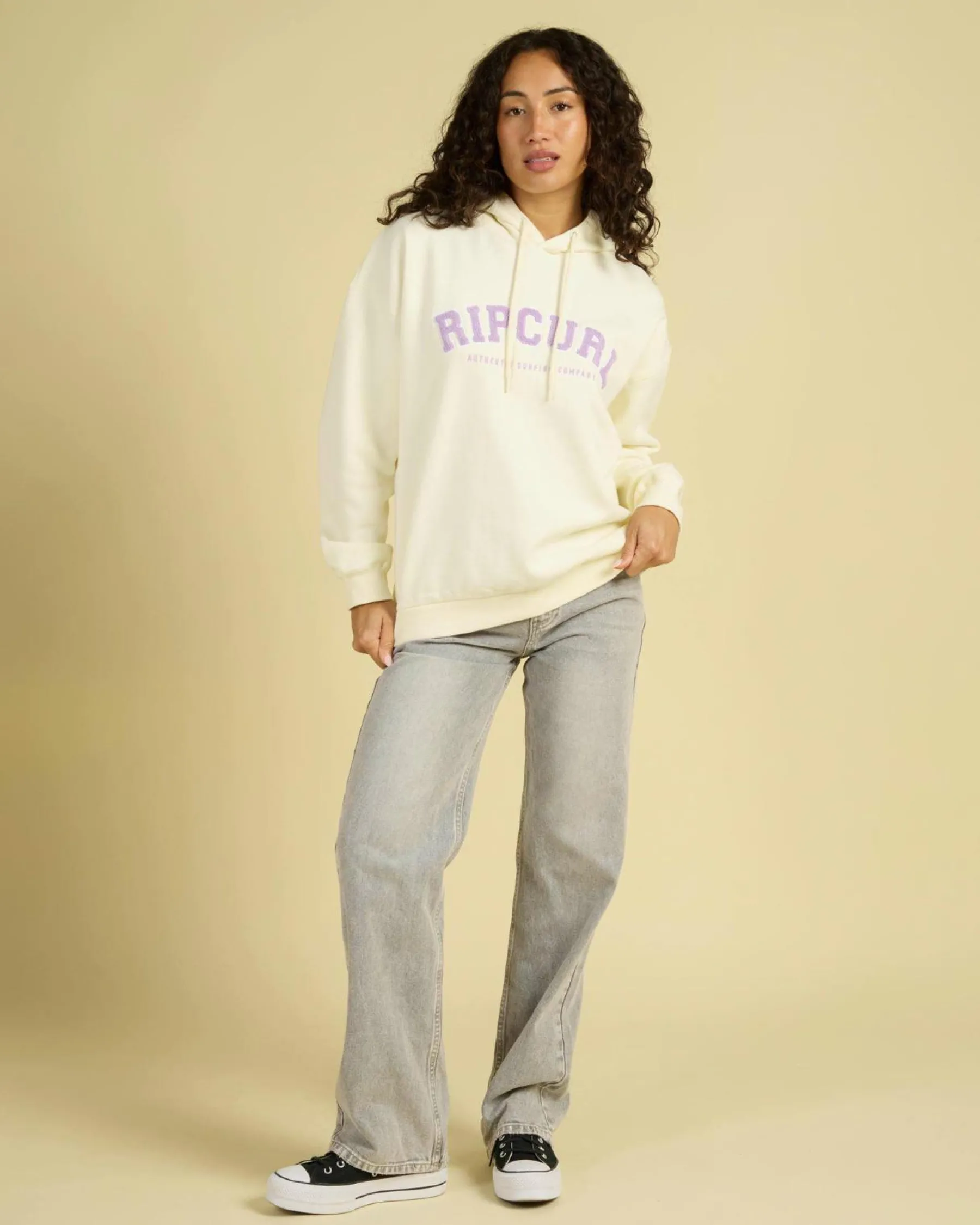 Jumpers & Hoodies*Rip Curl Varsity Hoodie Bone