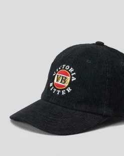 Headwear*Victoria Bitter VB Big Cord Cap Black