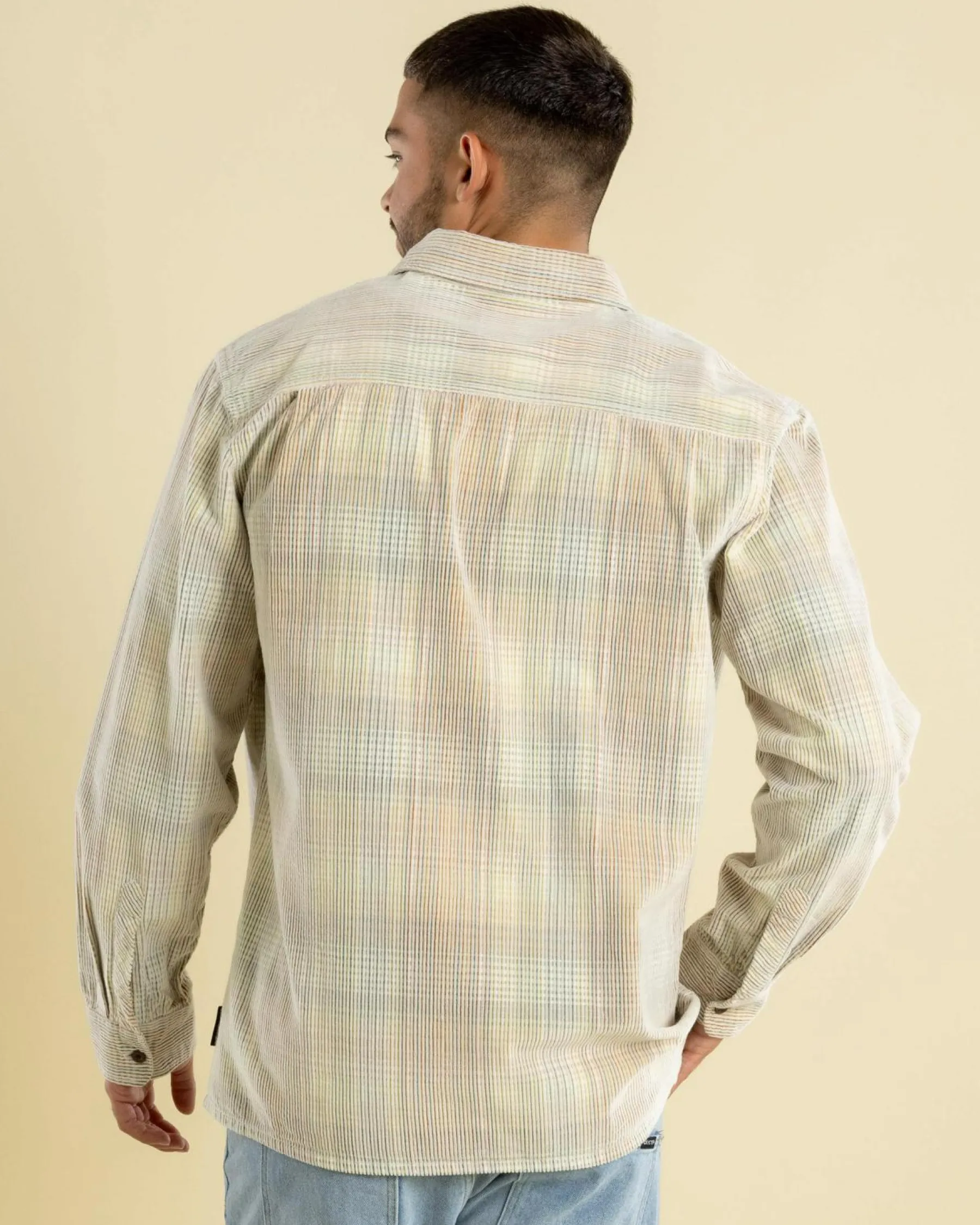 Tops & T-Shirts*Quiksilver Venture Cord Long Sleeve Shirt Leek Green