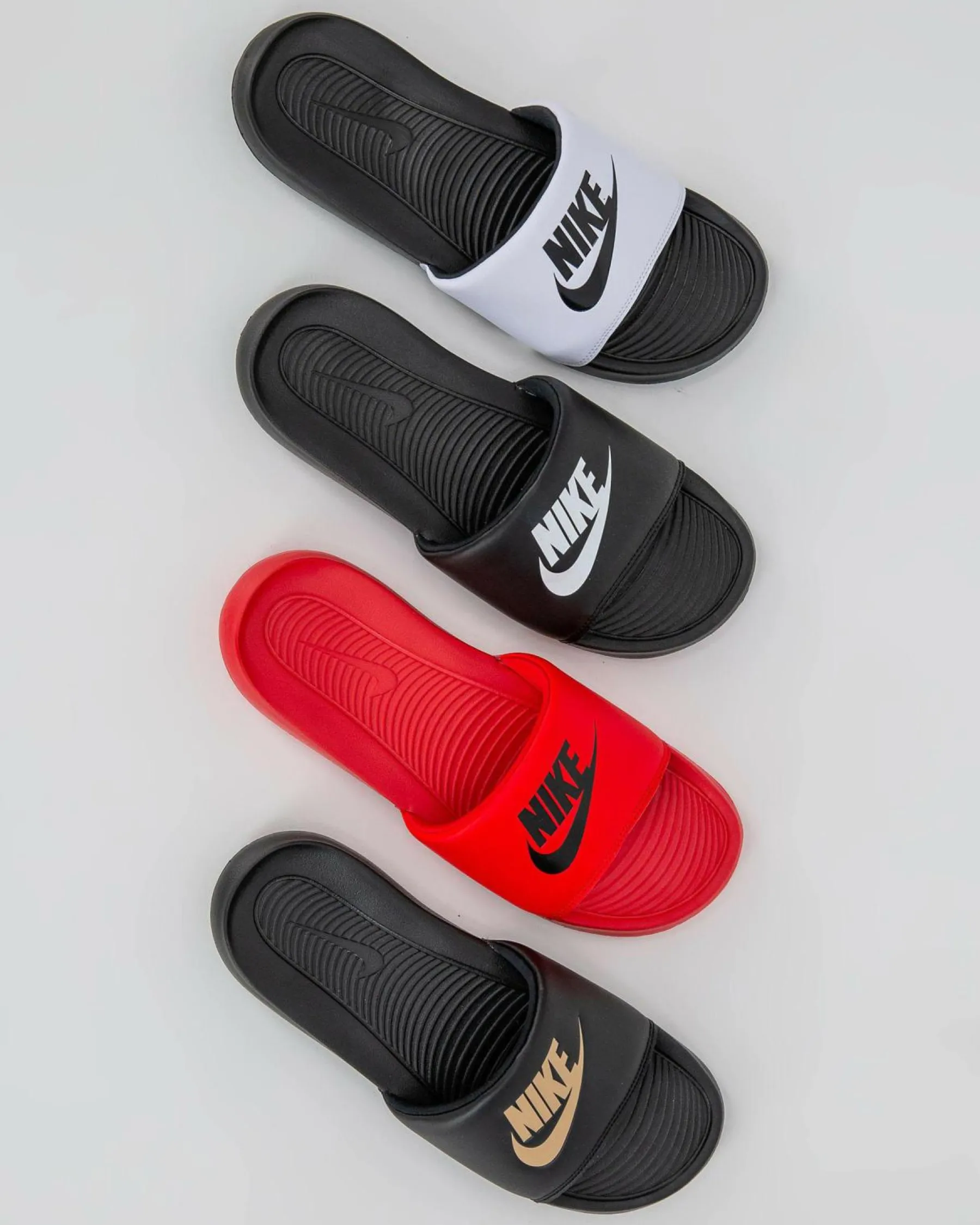 Slides*Nike Victori One Slides Black/black-white
