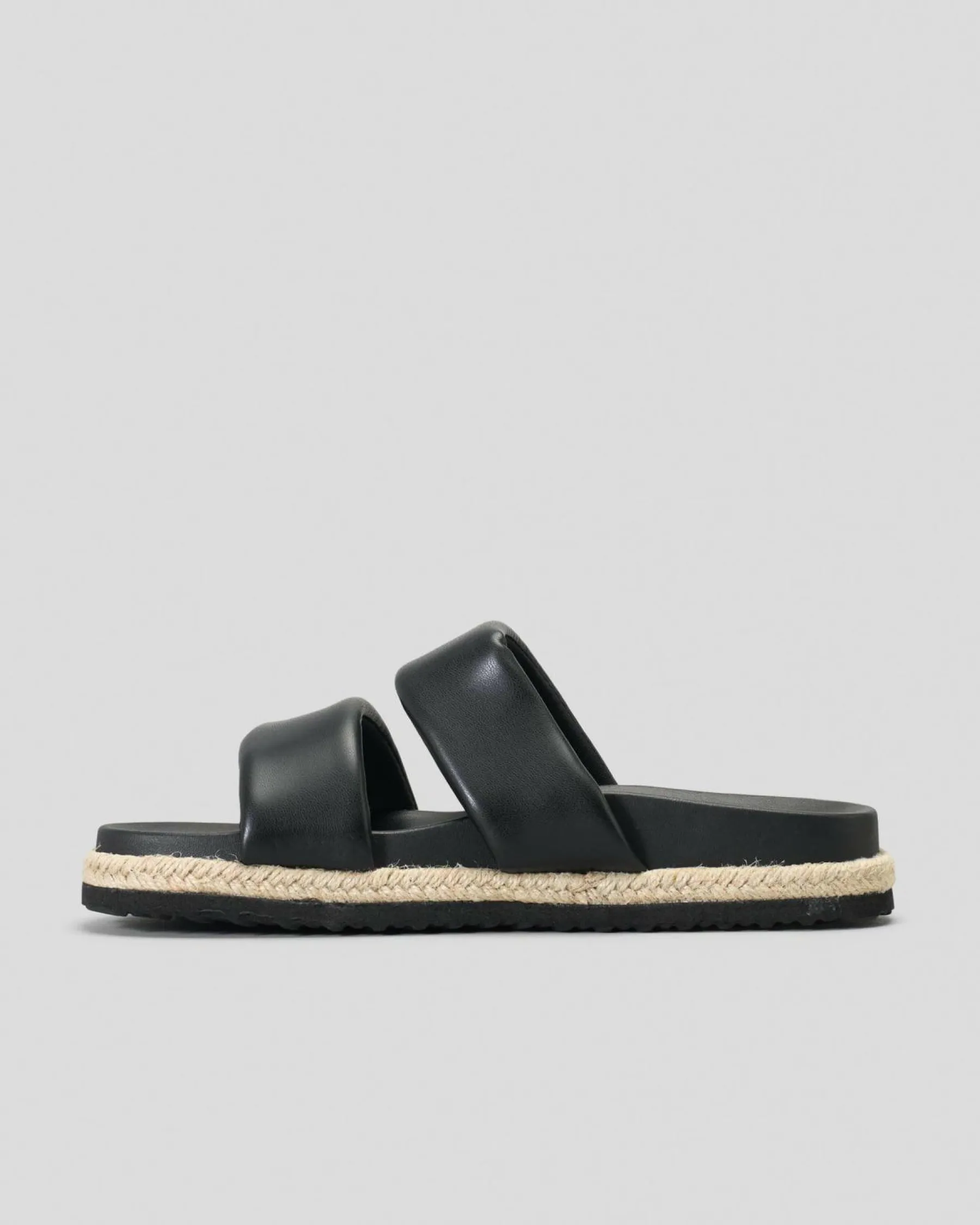 Sandals*Ava And Ever Vienna Slide Sandals Black