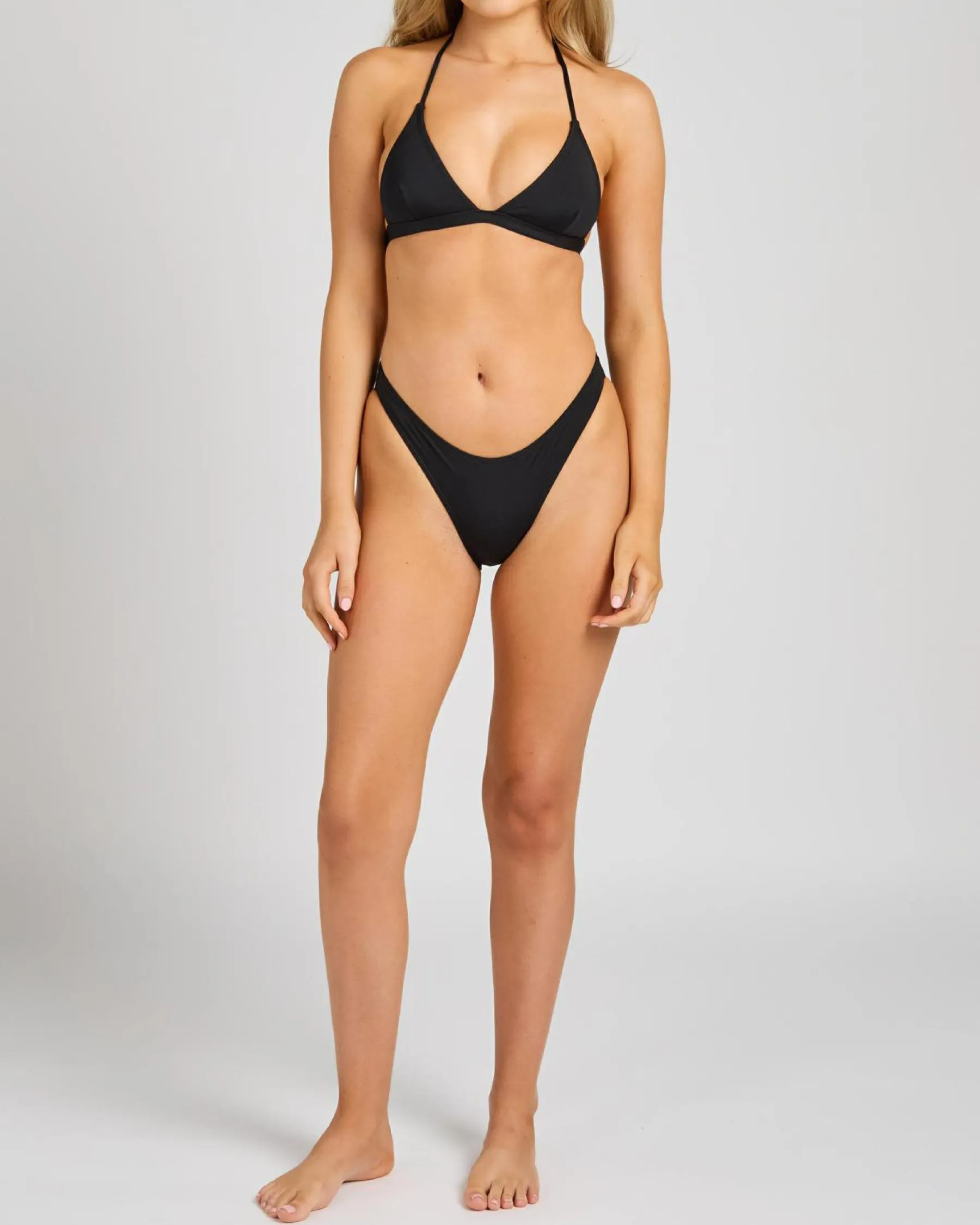 Bikinis*Topanga Viva Triangle Bikini Top Black