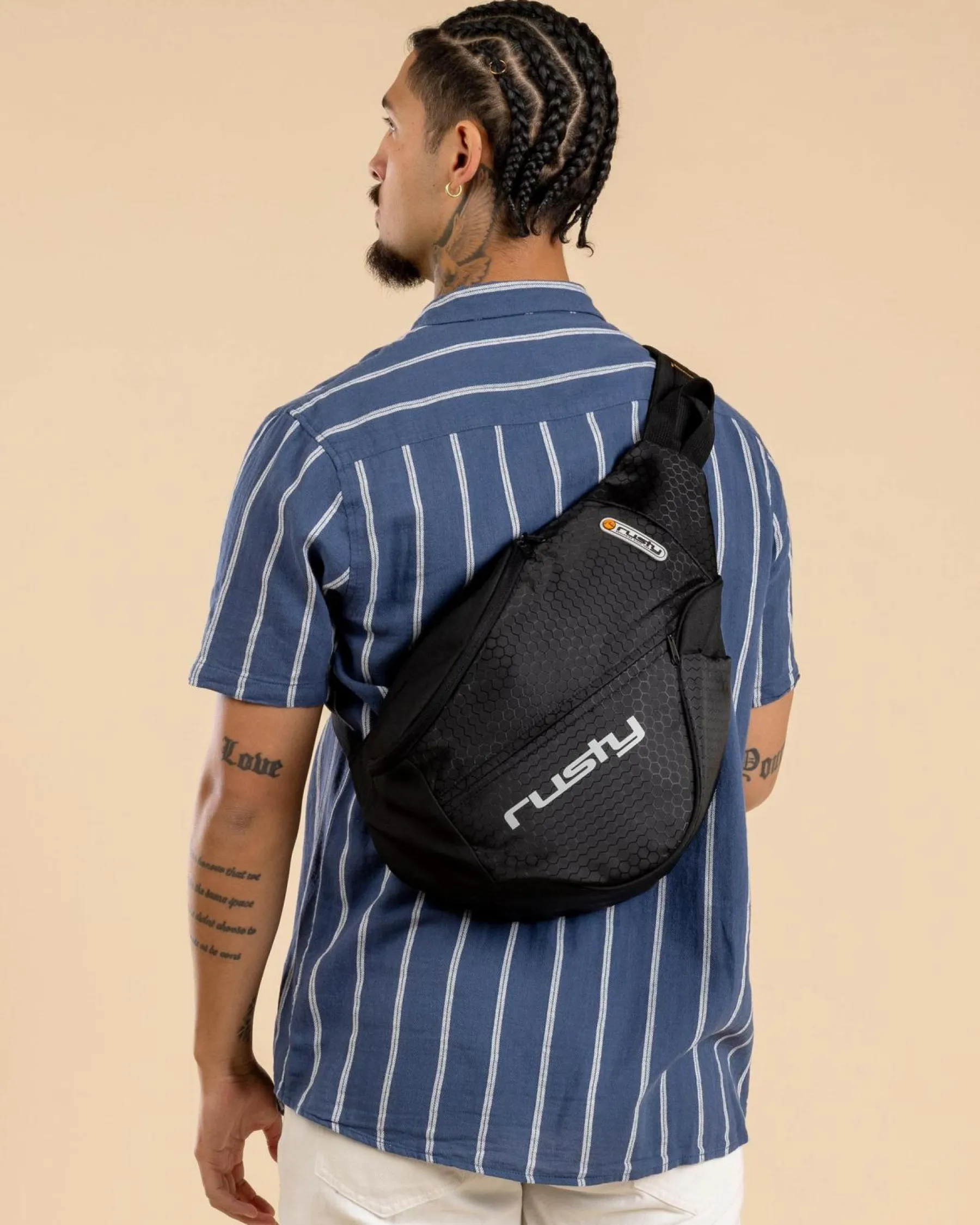 Bags*Rusty Voltage Sling Bag Black