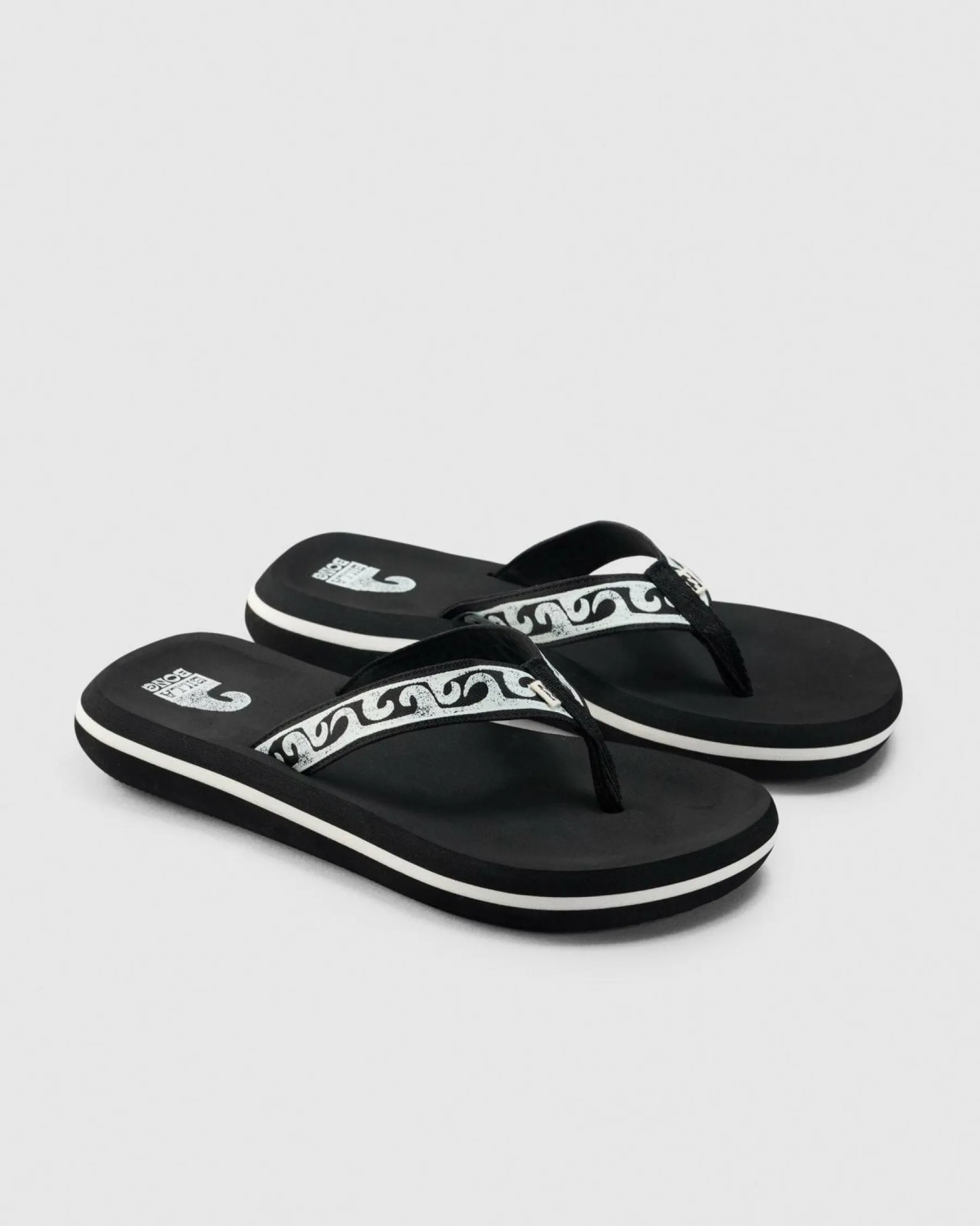 Flip Flops*Billabong Wave Watcher Throwback Thongs Black