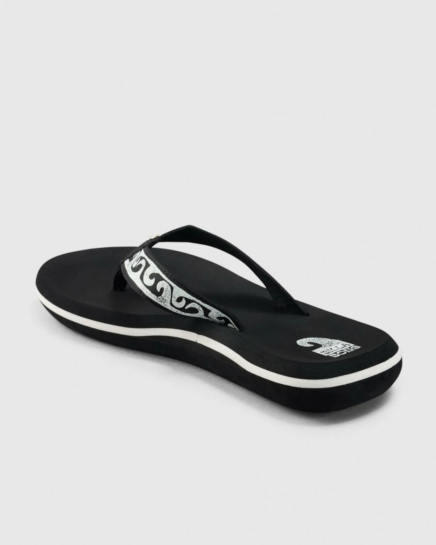 Flip Flops*Billabong Wave Watcher Throwback Thongs Black