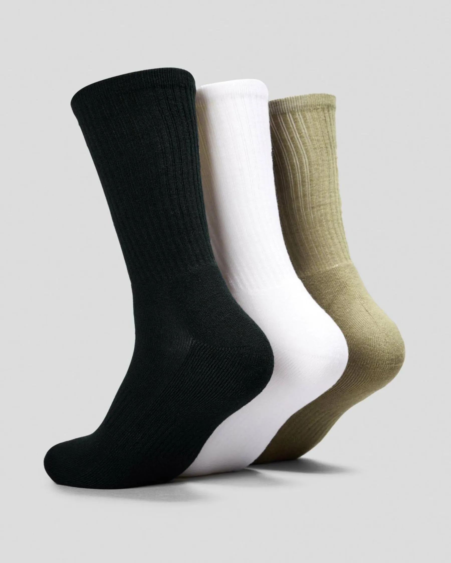Online Wetty Crew Socks 3 Pack Socks