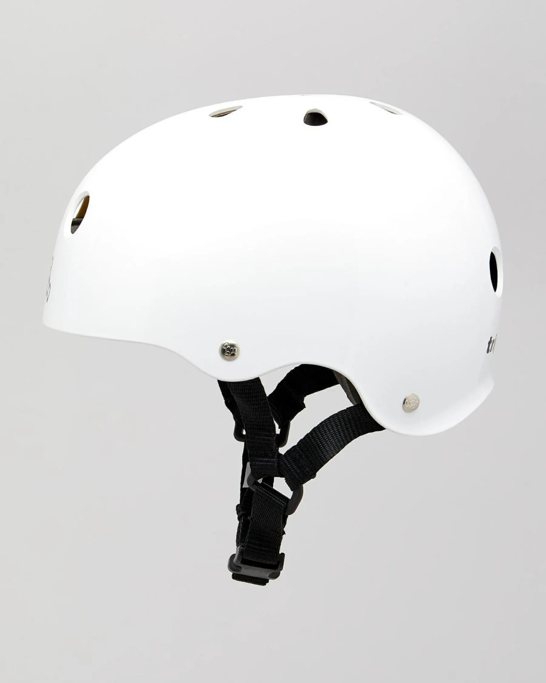 Skateboards & Scooters|Skateboards & Scooters*Triple 8 Helmet White Gloss