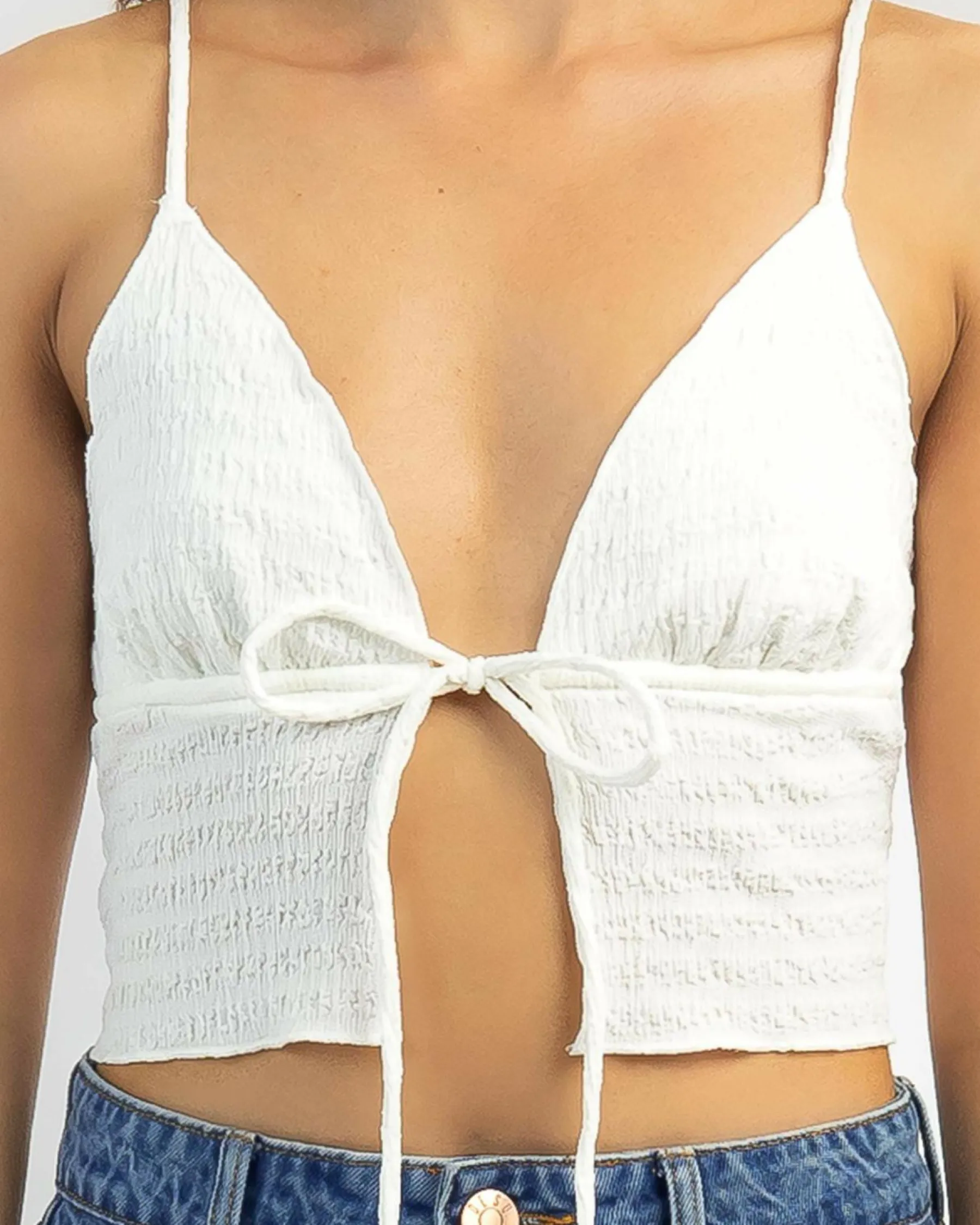 Sale Willow Tie Up Cami Top Women Tops