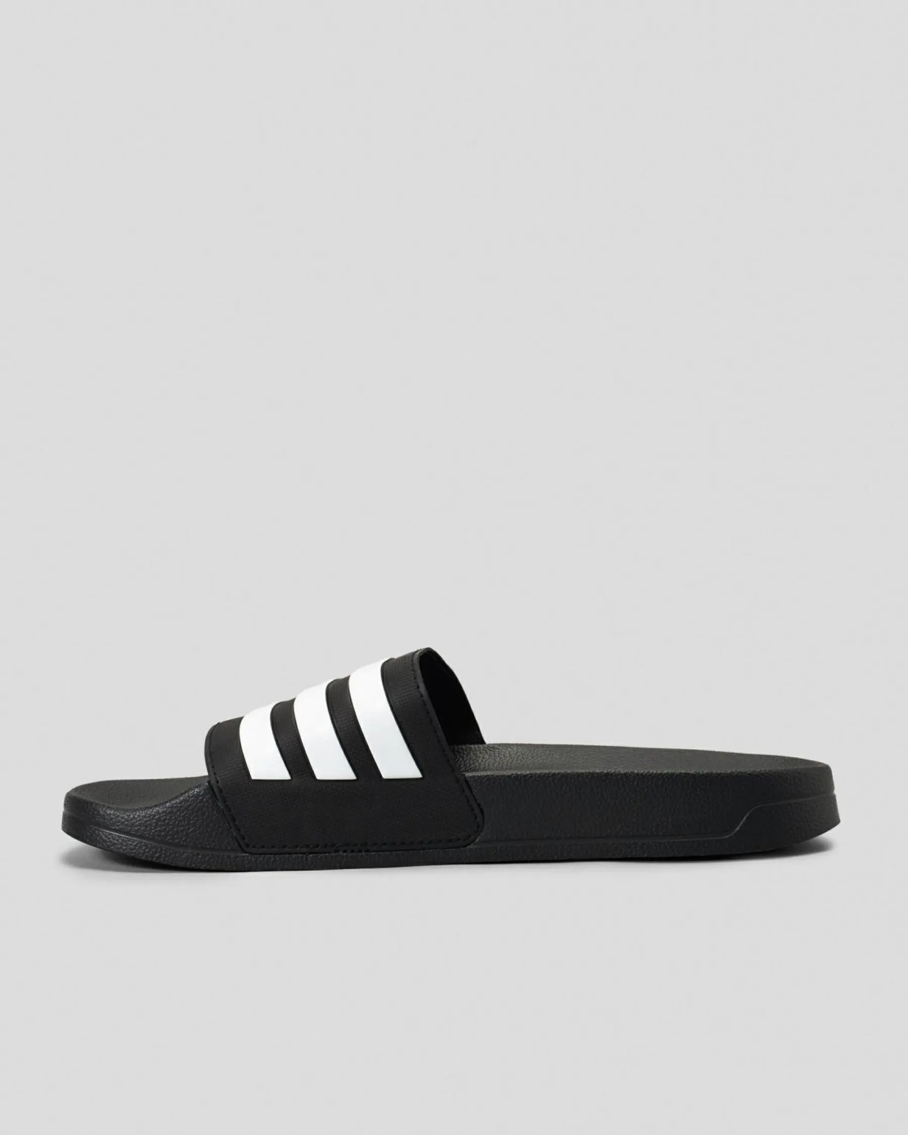Slides*adidas Womens Adilette Shower Slide Sandals Core Black/ftwr White/core Black