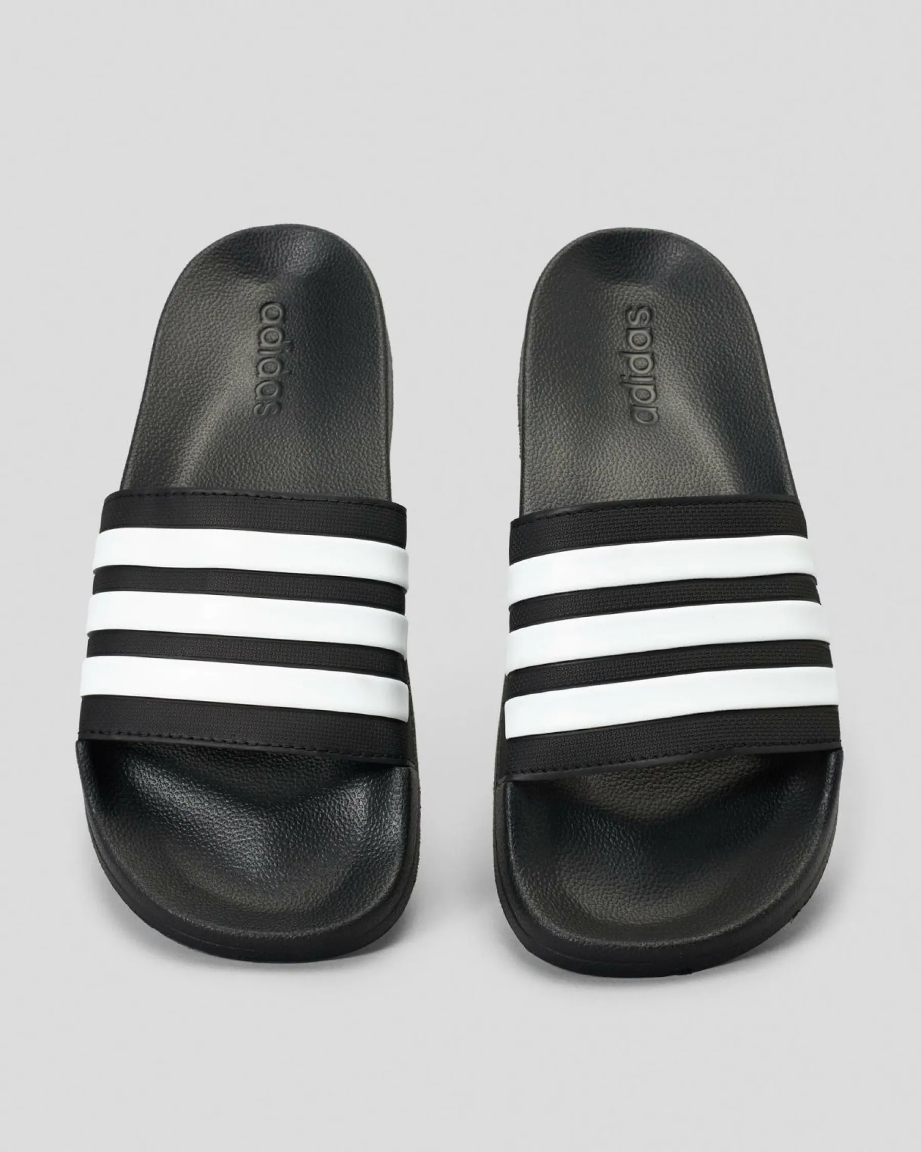 Slides*adidas Womens Adilette Shower Slide Sandals Core Black/ftwr White/core Black