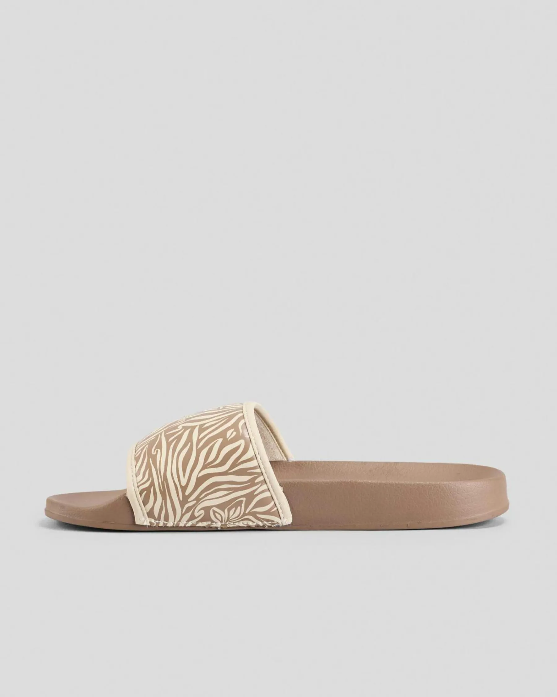 Slides*Roxy Women's Slippy IV Slide Sandals Animal