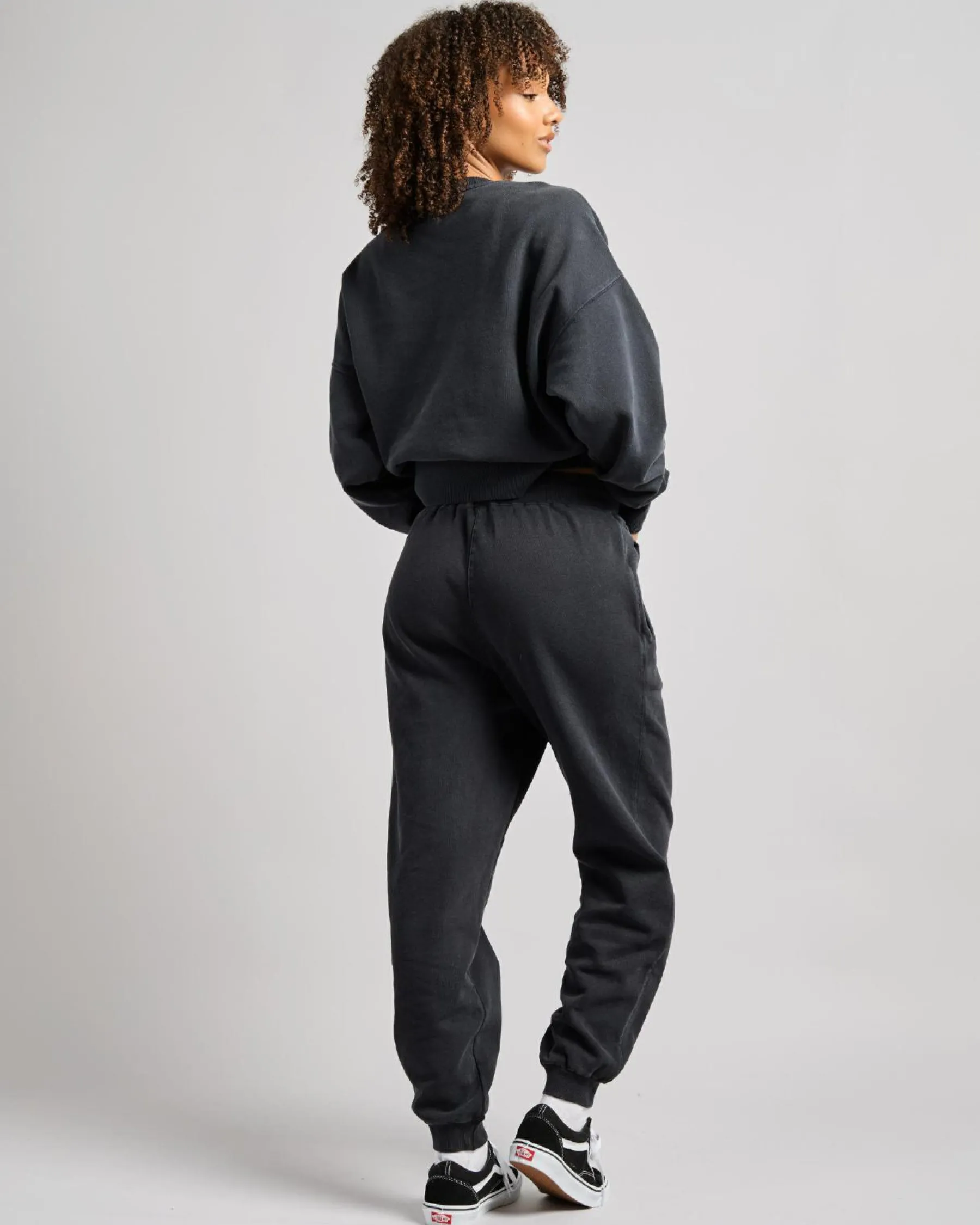 Sets|Activewear*Fox Workmark Fleece Trackpants Black