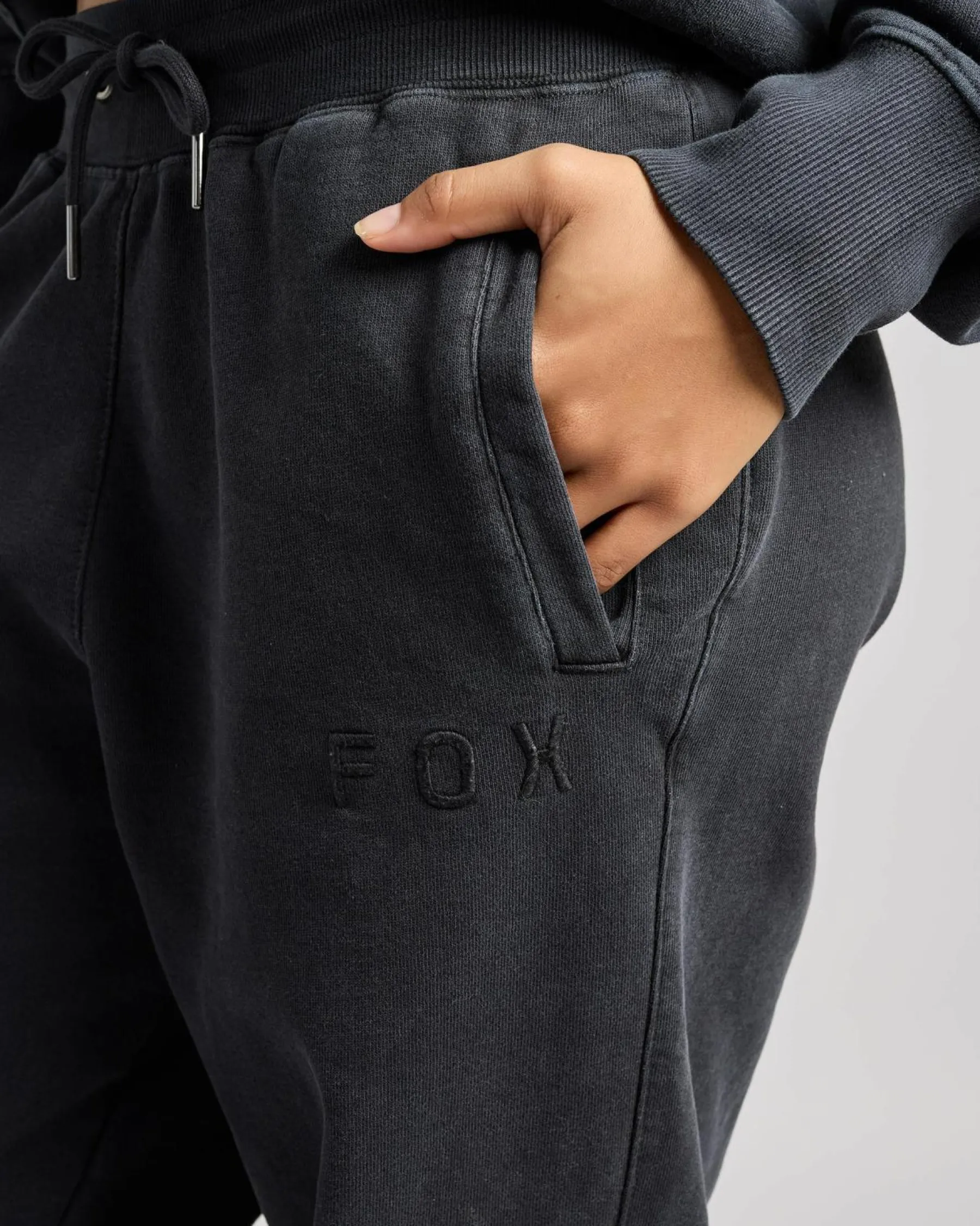 Sets|Activewear*Fox Workmark Fleece Trackpants Black