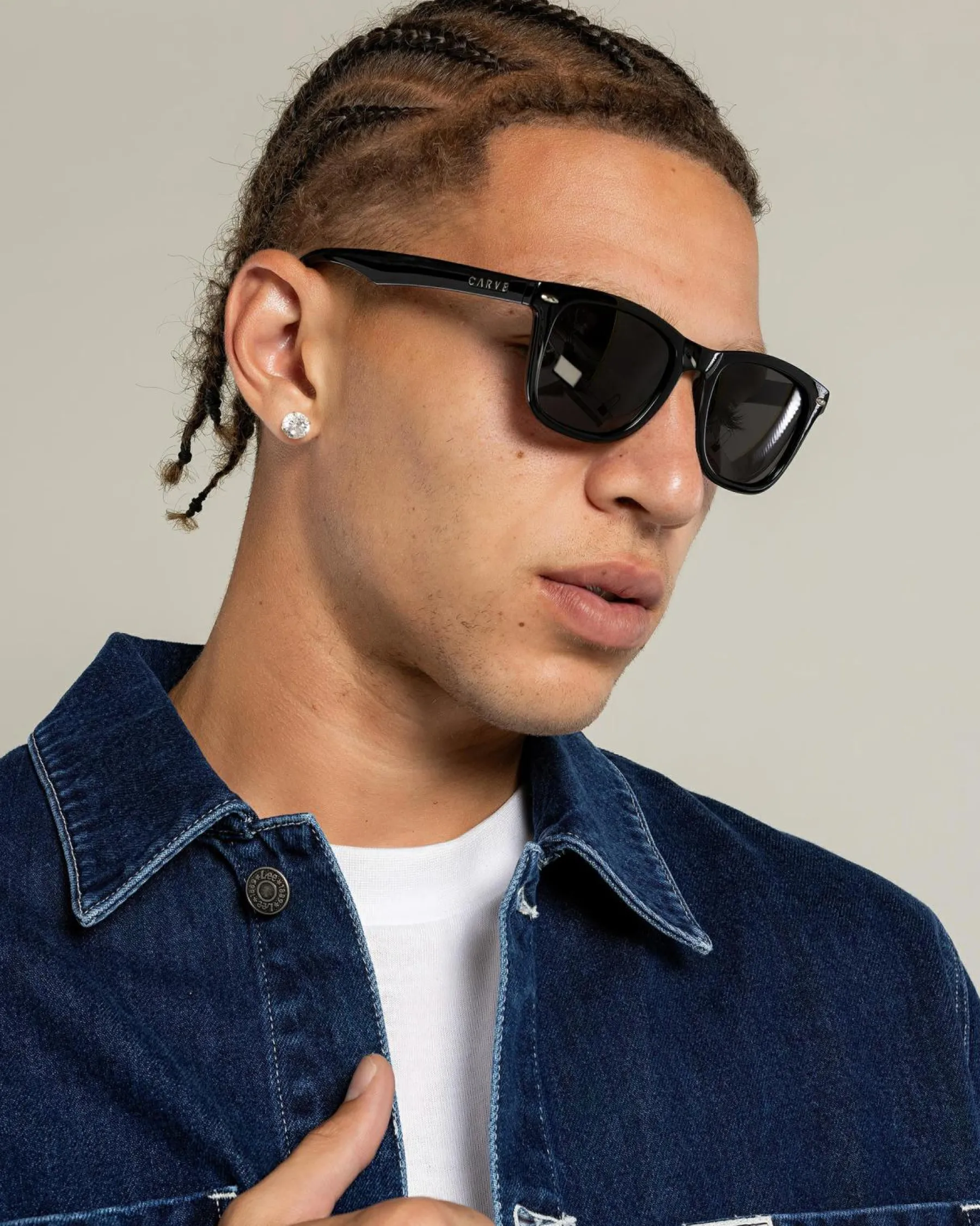Sunglasses*Carve Wow Vision Polarised Sunglasses Gloss Black/ Grey
