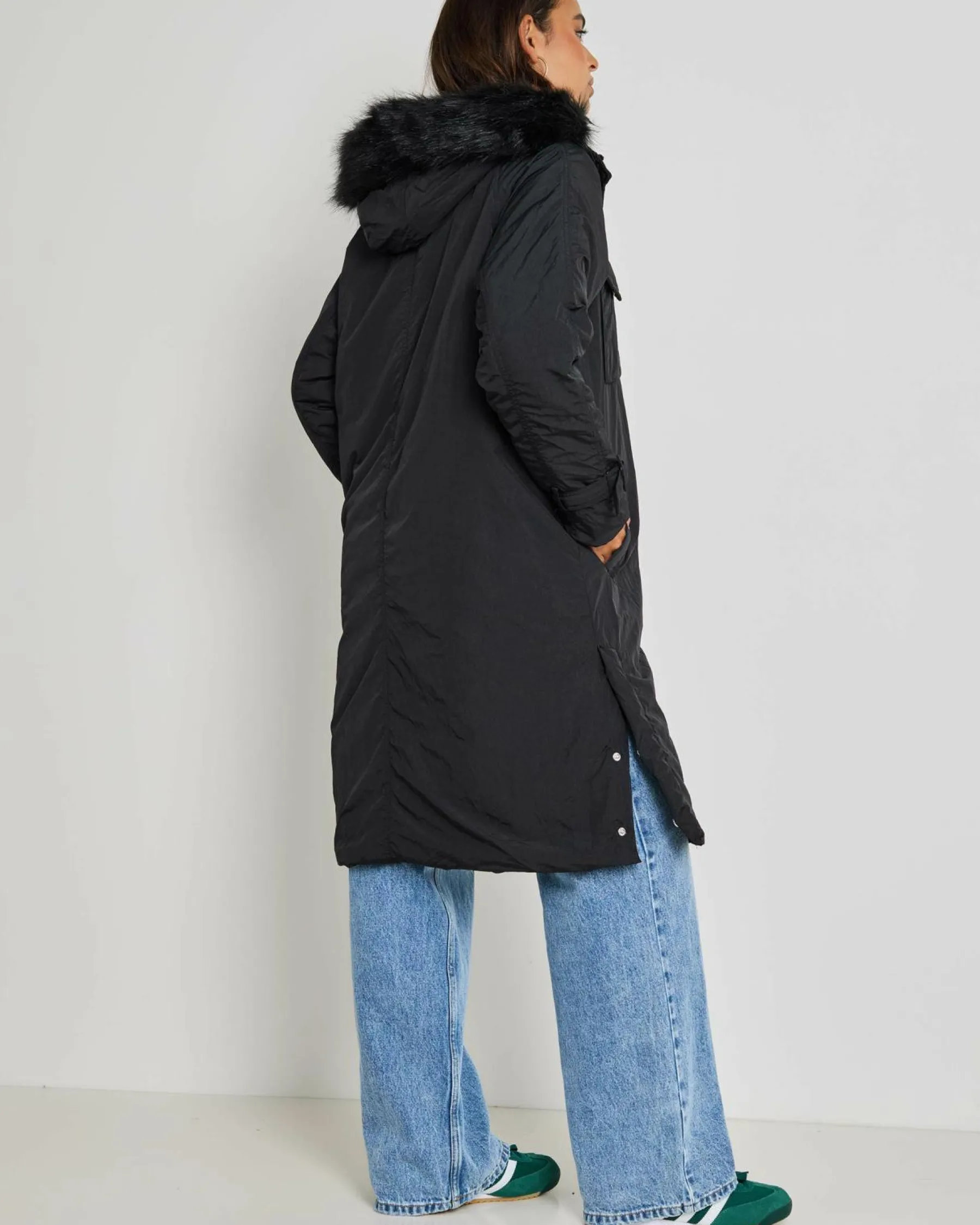 Jackets & Coats*Ava And Ever Yosemite Anorak Jacket Black